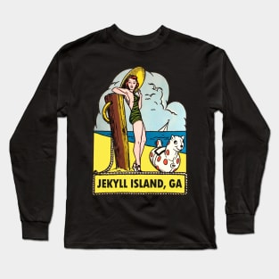 Jekyll Island Georgia Vintage Long Sleeve T-Shirt